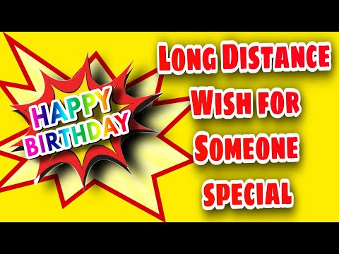 Long Distance Birthday wish for best friend//creative Birthday  video idea//unique way to wish sm1