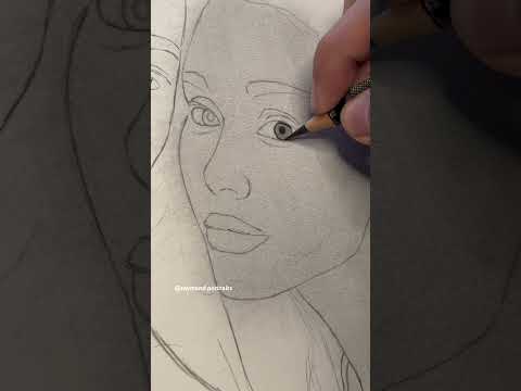 DRAWING ARIANA (tiktok: raymond.portraits) #shortsvideo #art #artistdrawing #artist #arianagrande