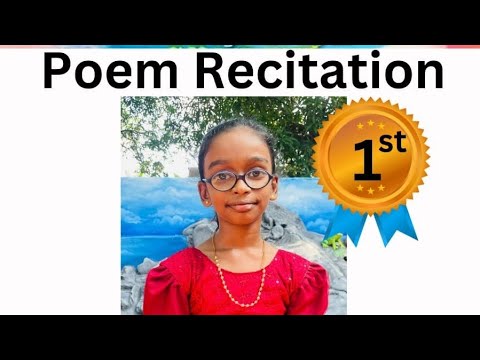 English poem recitation #competition #artsday