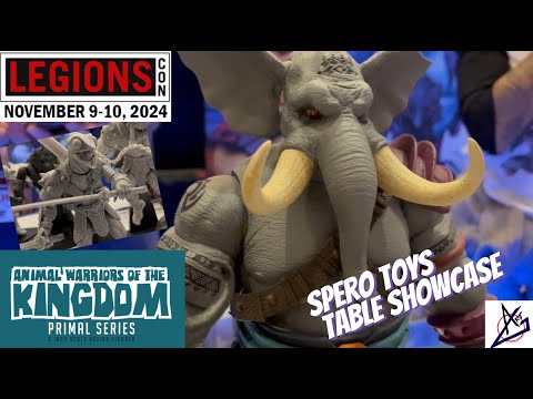 LegionsCon 2024 Spero Toys Table Showcase!