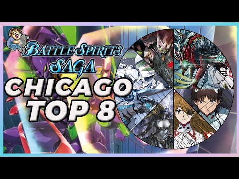 Evangelion is STRONG! | Battle Spirits Saga Chicago Top 8 | CB01 Halo of Awakening Meta