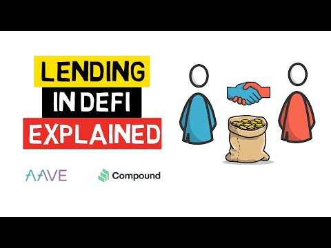 Lending And Borrowing In DEFI Explained - Aave, Compound