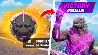 Fortnite GODZILLA'S Heat Ray MEDALLION Location (New Update)