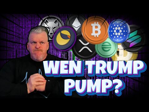 TRUMP PUMP ABOUT TO BEGIN! WILL IT BE DIFFERENT? $XRP $BTC $SWP