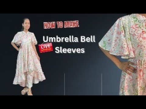 How to make Umbrella Bell Sleeves.