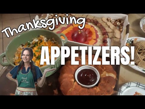 Thanksgiving Appetizers that anyone can make!