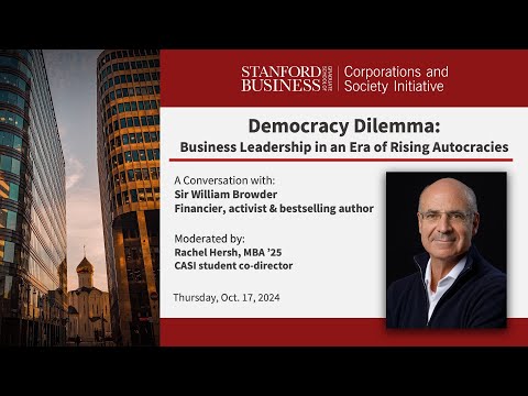 Democracy Dilemma: Business Leadership in an Era of Rising Autocracies