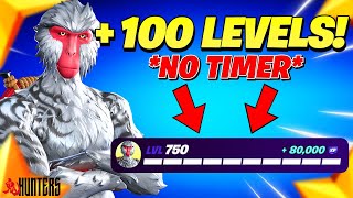 *No Timer* Game Breaking FORTNITE XP MAP to LEVEL UP FAST!