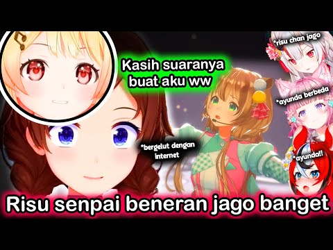 Reaksi Member Hololive Waktu Ngeliat Risu Yang di Jokiin Ayunda..【Hololive】