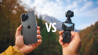 iPhone 16 Pro Max vs DJI Osmo Pocket 3 - Which is the BEST Pocket Camera?