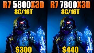 R7 5800X3D Vs. 7800X3D - How Much Performance Difference?