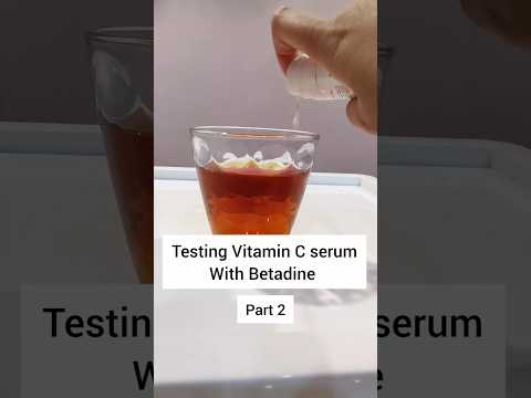 Testing Vitamin C serum #skincare #vitaminc #trending #viral #ytshorts #shorts #shortvideo #trending