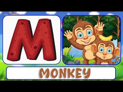 A for Apple - Phonics Song for Toddlers - Phonics Sounds of Alphabet A to Z - ABC Phonic Song