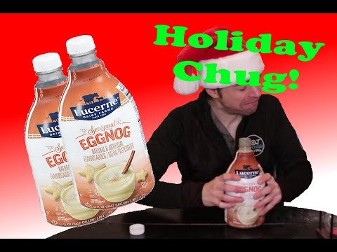 One Gallon Eggnog Chug!