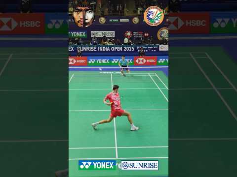 Axelsens's Footwork and Loh kean yew's body smash💥💥🔥#viktoraxelsen #axelsen #lohkeanyew #shorts