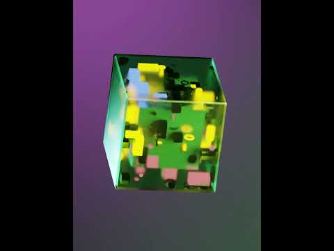 [blender]geometry nodes - cube animation