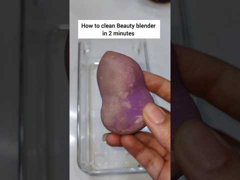 Beautyblender cleaning hacks #viral #makeup #beautyblenders #trending #ytshorts #shorts #makeuphacks