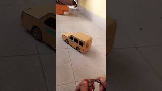 RC car💥 Cardboard Car | DIY rc car #diyprojects #rc #rccar #cardboard #diy