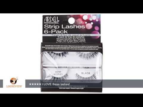 Ardell Natural Lashes, Demi Wispies Black, 6-Count | Review/Test