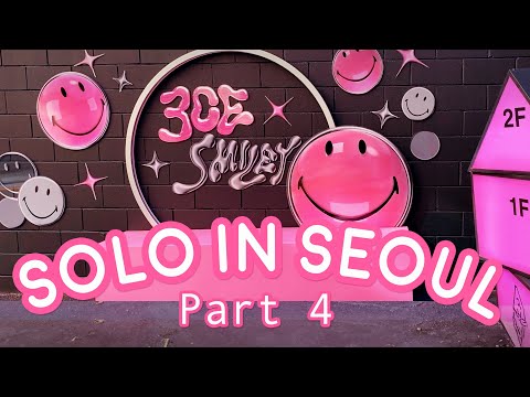 ☆Solo in Seoul - Traveling Alone In Seoul Part 4☆ Express Bus Terminal Underground shopping, Gangnam