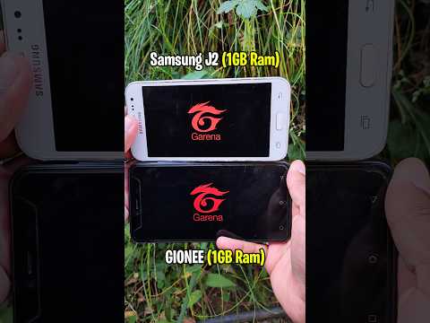 Samsung J2 Vs Gionee Free Fire Test!