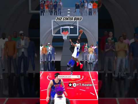 Best 2V2 Build on NBA 2K25: How to Make a Center Build #nba2k25 #2k25