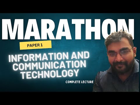 UGC NET General Paper|| INFORMATION AND COMMUNICATION TECHNOLOGY|| FULL LECTURE