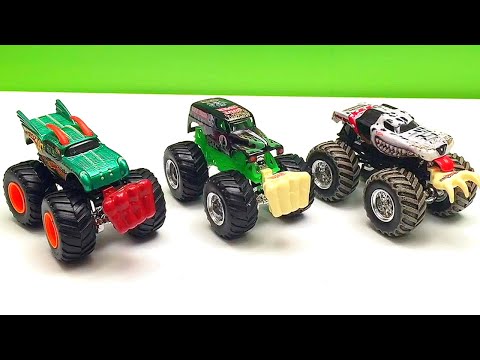 MONSTER JAM | HEAD TO HEAD SMASHFEST | GRAVE DIGGER | SCOOBY DOO | HOT WHEELS MONSTER TRUCKS | MAX-D