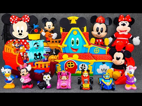 Satisfying with Unboxing Disney Junior Minnie Mouse Jumbo Fun House Playset | Review Toys ASMR