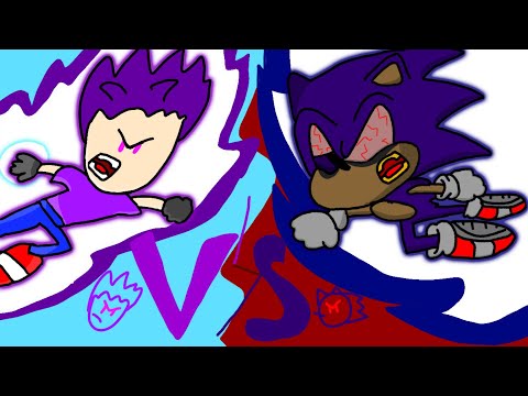 The Fight.MP4 #sonicthehedgehog #animation #flipaclip