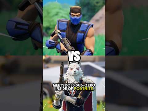 Boss Sub Zero Dog Meets Boss Fletcher Kane? #fortnite #season2 #gaming