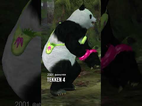 Panda Tekken 3 to Tekken 8 (1997-2024) Comparison