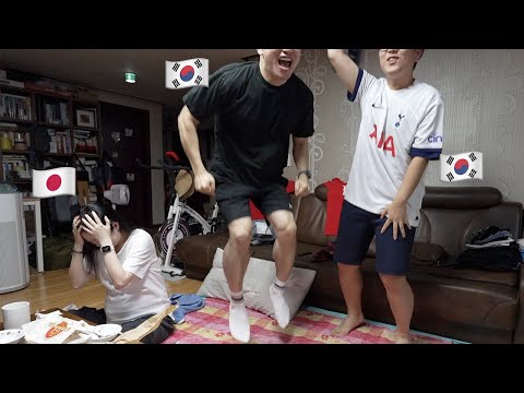 韓国人に囲まれてサッカー日韓戦を見ると？