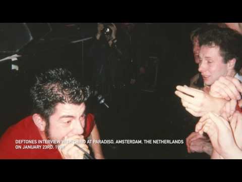 Deftones - Interview with Chino at Paradiso, Amsterdam, The Netherlands 1998 [HD]