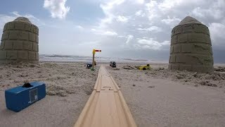 Beach Train Ride