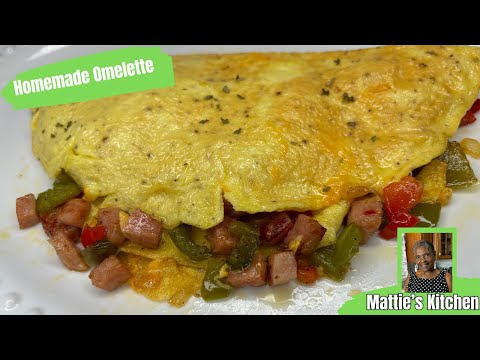 The Perfect Omelette for an Entree /Breakfast or Dinner Recipe/ Mattie's Kitchen