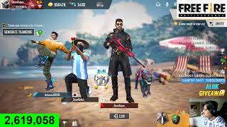 Free 100 DJ Alok Giveaway | 100% real  - Free Fire Live