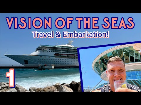 Vision of the Seas: Air travel, Fort Lauderdale, & embarking the ship! | PART 1