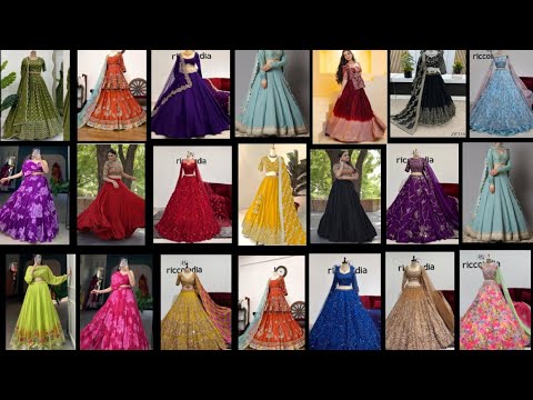 ✨️ Party wear lehenga designs// Stylish Wedding lehenga designs// outfit for girls