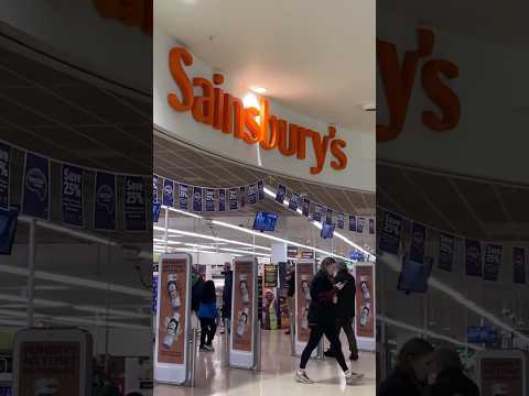 Shopping in Sainsbury’s 🛍️🛒🥰#shortsvideo #shorts #sainsburys #shoppingmall