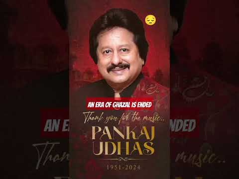 Pankaj Udhas ji Passed away #pankajudhas #bollywood #gazal #restinpeace