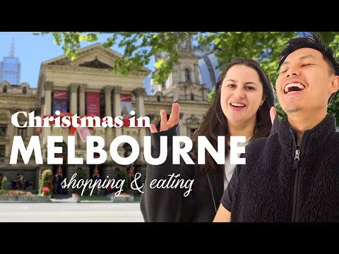 A Very Melbourne Christmas Day Out | Lights, Food & Friends (Vlogmas)