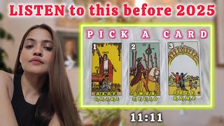 Hindi●🦄URGENT: Listen to this before 2025●🌈PICK A CARD●♾️TIMELESS TAROT by NAZISH