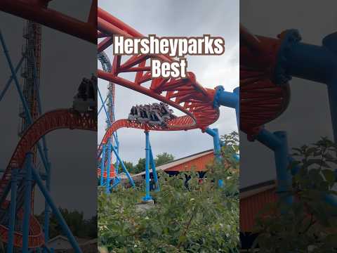 The Best Coasters At Hersheypark #rollercoaster #coaster #themepark #ride #themepark #travel #fast