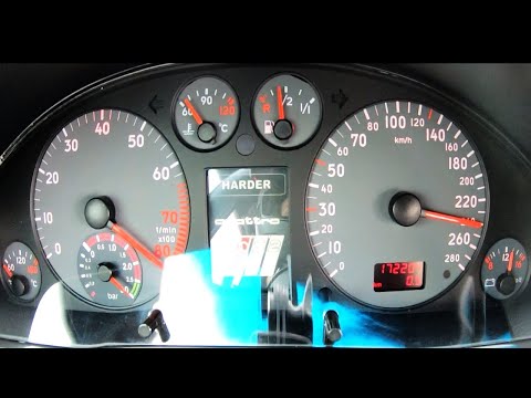 1000HP Audi S2 20V Turbo Acceleration - 5 cyliner in action -