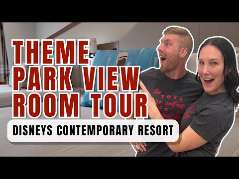 Disney Contemporary Resort Room Tour Vlog | Incredibles Theme Park View Room