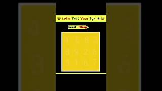 brain test paheliya/smart puzzles/funny paheliyan/puzzles and games/eyes test game  #shorts