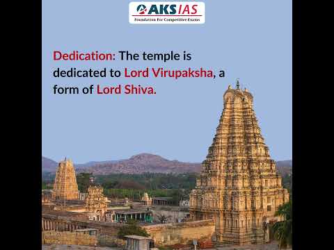 Virupaksha Temple #upsc #aksias #iascoaching #VirupakshaTemple