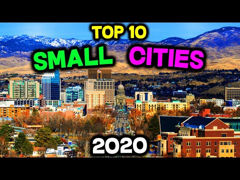 Top 10 BEST Small Cities to Live in America for 2020