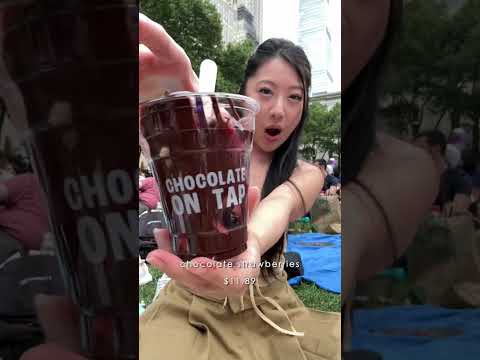 what i ate | bryant park movie night in nyc